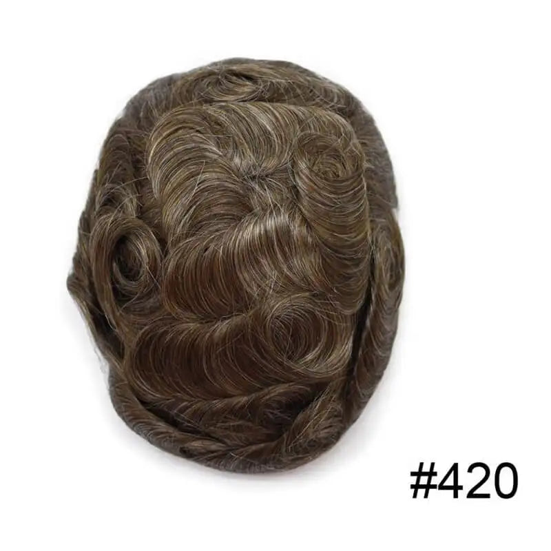 VERSALITE Herren-Toupet – Swiss Lace Front & PU-Basis mit natürlichem Haaransatz
Premium-Haarsystem für Männer mit unsichtbarem Haaransatz, feinem Swiss Lace Front und stabiler PU-Basis.
Gefertigt aus 100 % echtem Men