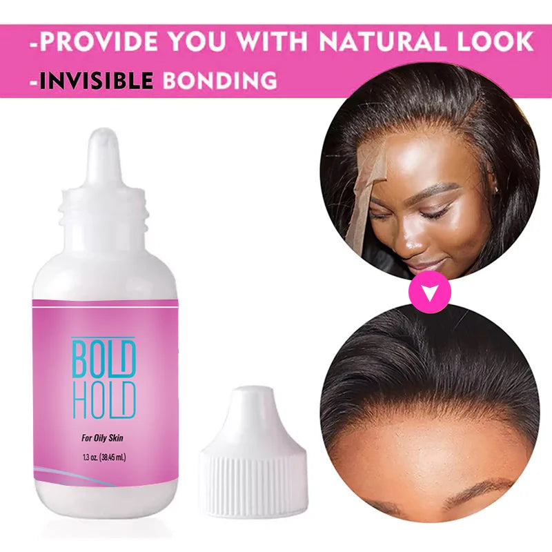 Strong Bold Hold Lace Wig Glue Waterproof Adhesive Hair System Glue Wig Installation Kit Set Lace Glue 38/60ML Ship From the USA