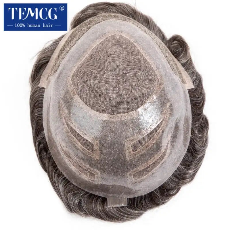 VERSALITE Herren-Toupet – Swiss Lace Front & PU-Basis mit natürlichem Haaransatz
Premium-Haarsystem für Männer mit unsichtbarem Haaransatz, feinem Swiss Lace Front und stabiler PU-Basis.
Gefertigt aus 100 % echtem Men