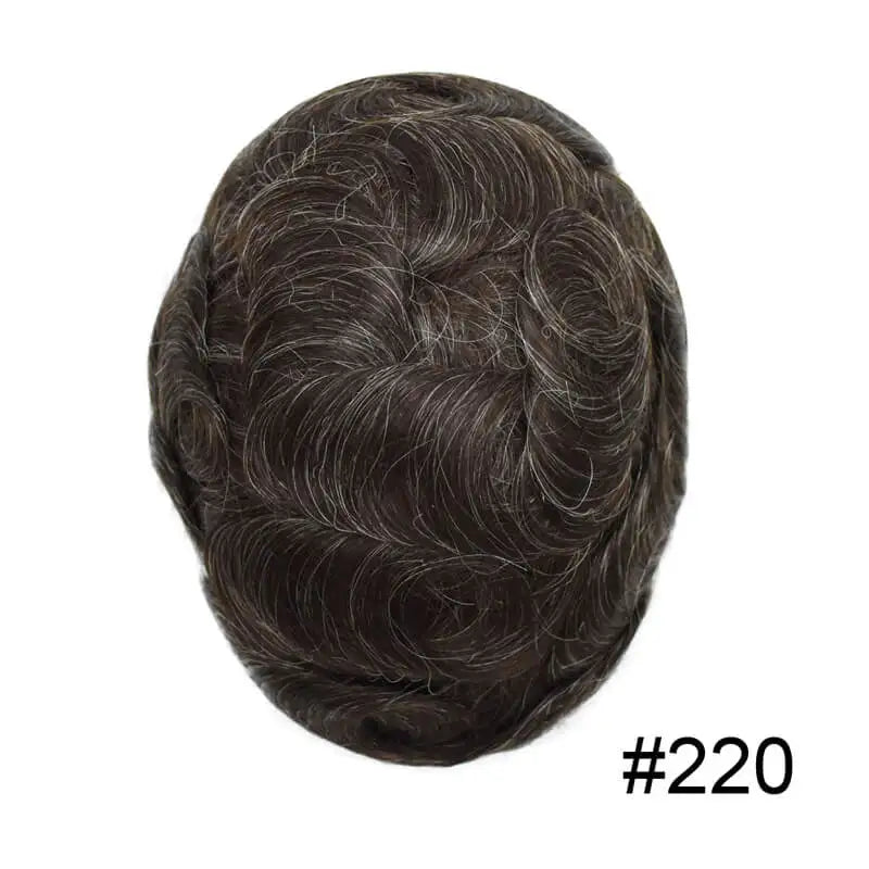 VERSALITE Herren-Toupet – Swiss Lace Front & PU-Basis mit natürlichem Haaransatz
Premium-Haarsystem für Männer mit unsichtbarem Haaransatz, feinem Swiss Lace Front und stabiler PU-Basis.
Gefertigt aus 100 % echtem Men