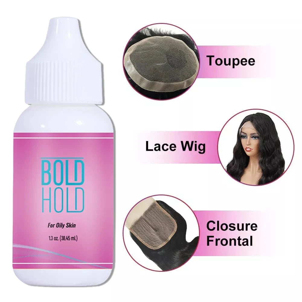 Strong Bold Hold Lace Wig Glue Waterproof Adhesive Hair System Glue Wig Installation Kit Set Lace Glue 38/60ML Ship From the USA