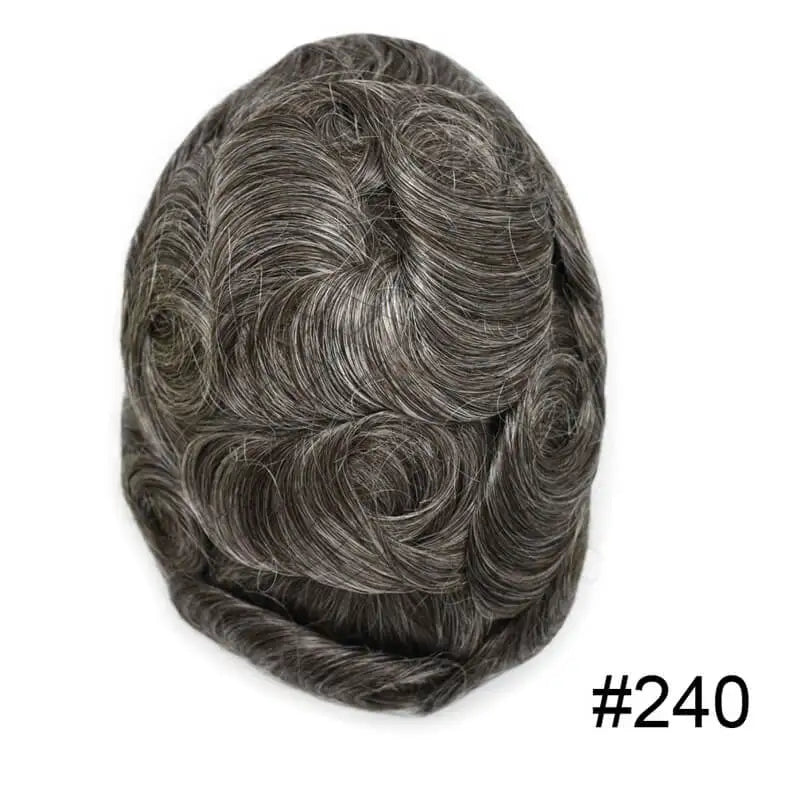 VERSALITE Herren-Toupet – Swiss Lace Front & PU-Basis mit natürlichem Haaransatz
Premium-Haarsystem für Männer mit unsichtbarem Haaransatz, feinem Swiss Lace Front und stabiler PU-Basis.
Gefertigt aus 100 % echtem Men