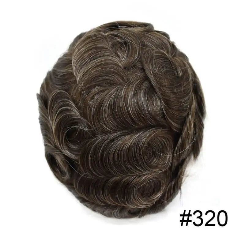 VERSALITE Herren-Toupet – Swiss Lace Front & PU-Basis mit natürlichem Haaransatz
Premium-Haarsystem für Männer mit unsichtbarem Haaransatz, feinem Swiss Lace Front und stabiler PU-Basis.
Gefertigt aus 100 % echtem Men