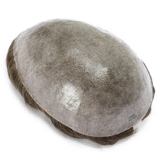 0,03 mm Herren-Toupet – Ultra­dünn, unsichtbar, 100 % Echthaar

Hochwertiges Haarsystem für Männer mit natürlichem Look und ultraleichter Skin-Basis.