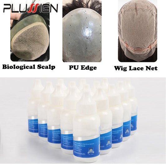 Ultra Hold Lace Glue For Lace Front Wigs Hair Glue Remover Kit Invisible Hair System Tape 1.3Oz 38Ml Tape Hair Glue Remover Tool