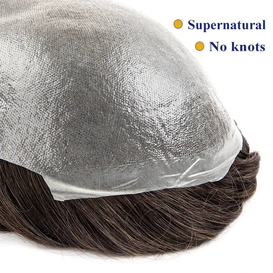 Premier Herren-Toupet mit ultra-dünner 0,03 mm Skin-Basis – 100 % Echthaar

Hautnah, unsichtbar, natürlich: Hochwertige Kapillarprothese für Männer mit ultra-dünner PU-Basis und echtem Menschenhaar – ideal für einen